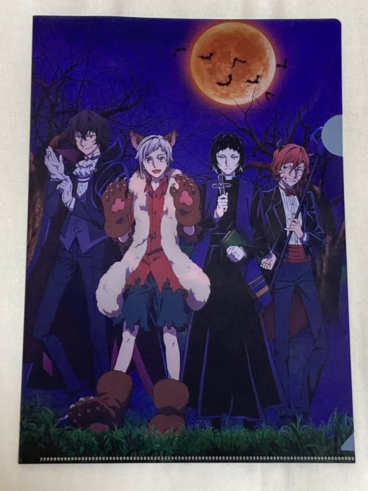 Amazon.co.jp: 文豪ストレイドッグス AGF クリアファイル 中島敦 太宰