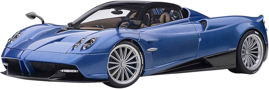 Amazon.co.jp: AUTOart 1/18 パガーニ ウアイラ ロードスター ブルー