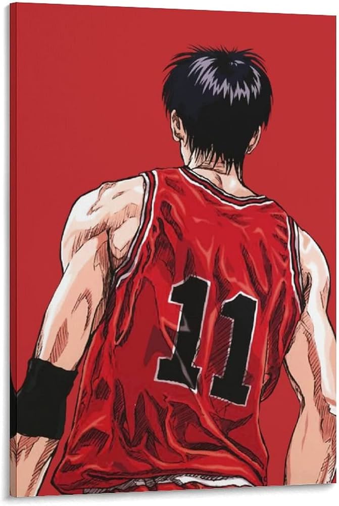 Amazon.co.jp: アニメスラムダンク流川楓アートポスターデコレーション