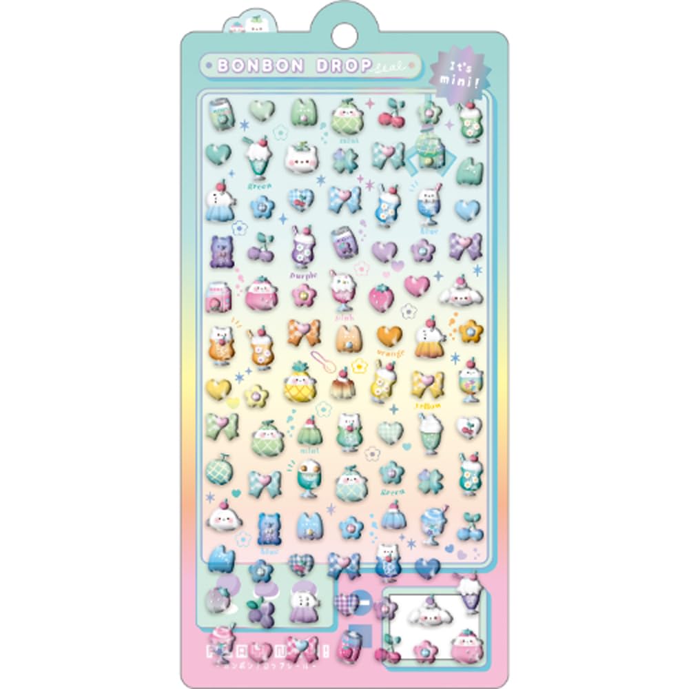 Amazon.co.jp: クーリア シール ボンボンドロップシール ミニ めろめろ