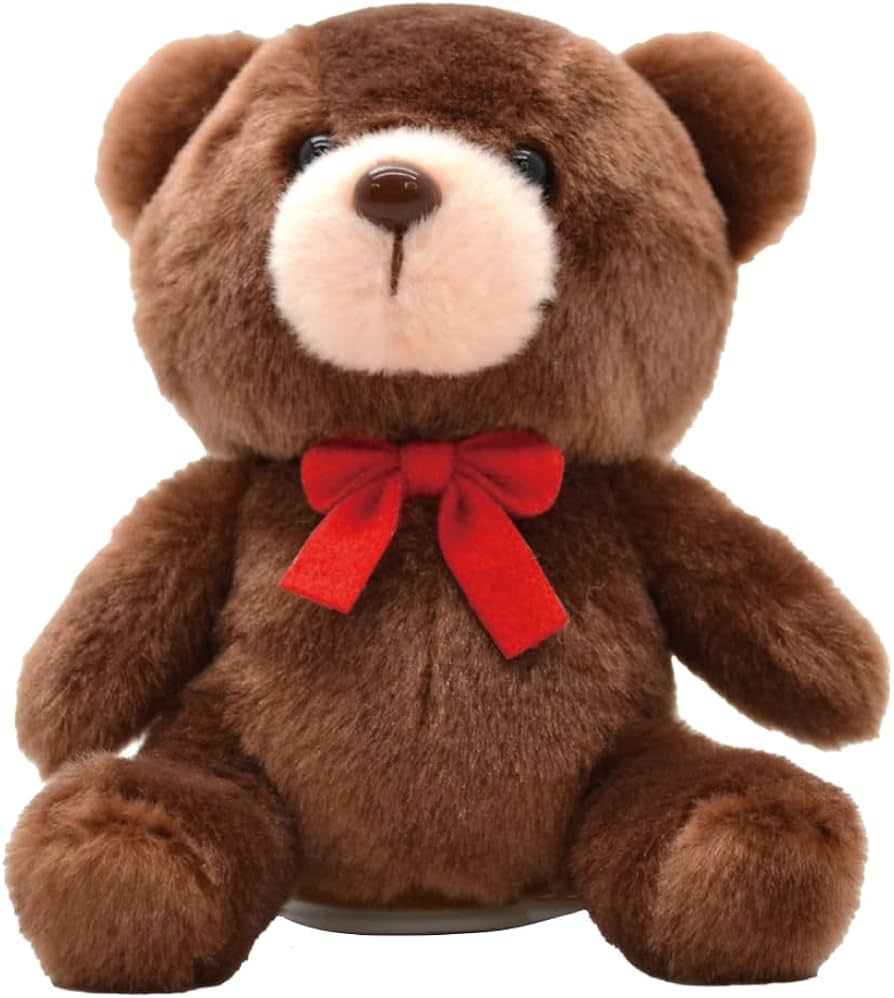 Amazon.co.jp: ヤマニ マネしておしゃべり ミニぬいぐるみ 茶色いくま
