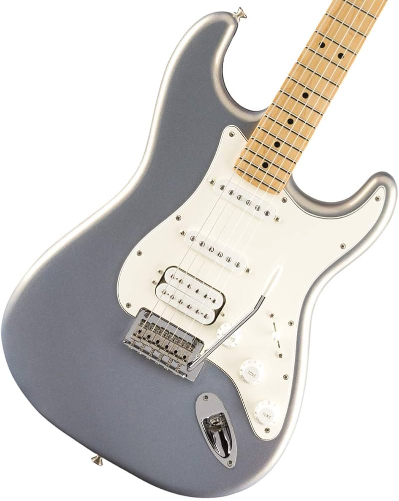 Amazon | Fender エレキギター Player Stratocaster® HSS, Silver