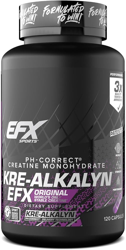 Amazon.com: EFX Sports Kre-Alkalyn EFX | pH Correct Creatine