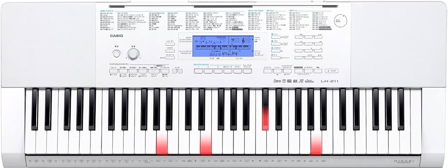 Amazon | CASIO 光ナビゲーションキーボード 61標準鍵盤 LK-211