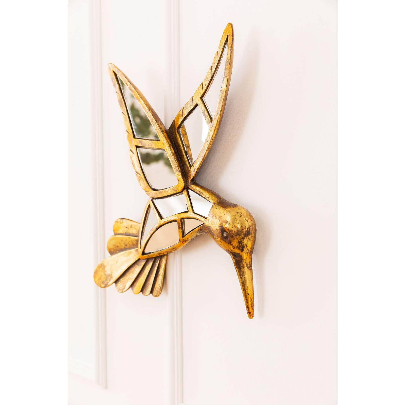 Amazon.com: Kare Design Wall Decoration Hummingbird Mirror, Gold