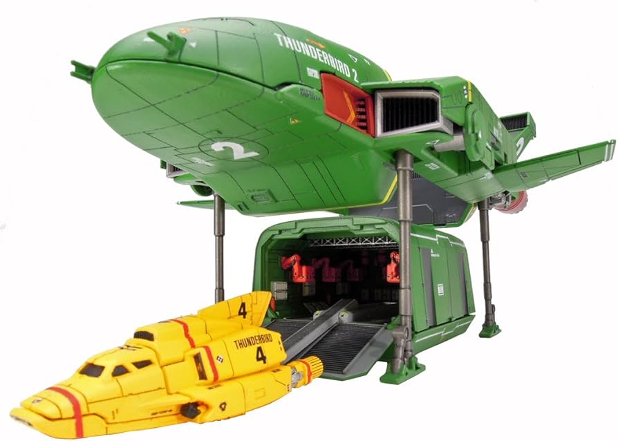 Amazon.co.jp: サンダーバード リアルキット02 サンダーバード2号&4号