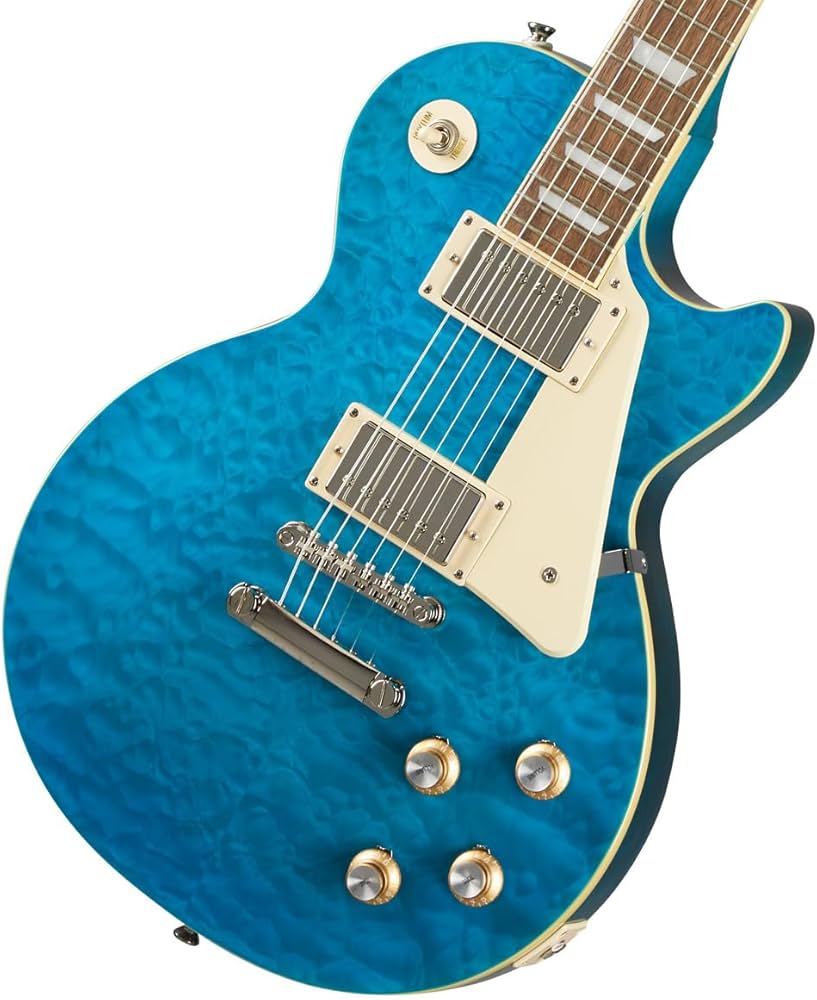 Amazon | Epiphone/Inspired by Gibson Les Paul Standard 60s Quilt