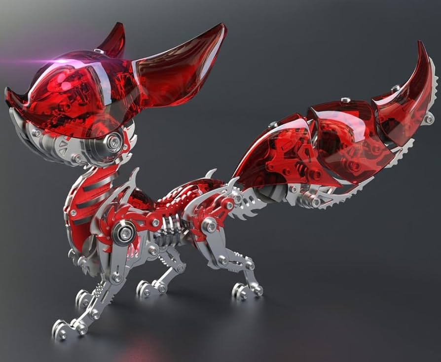 Amazon.co.jp: 大人向け 3D メタルパズル フォックス メタル