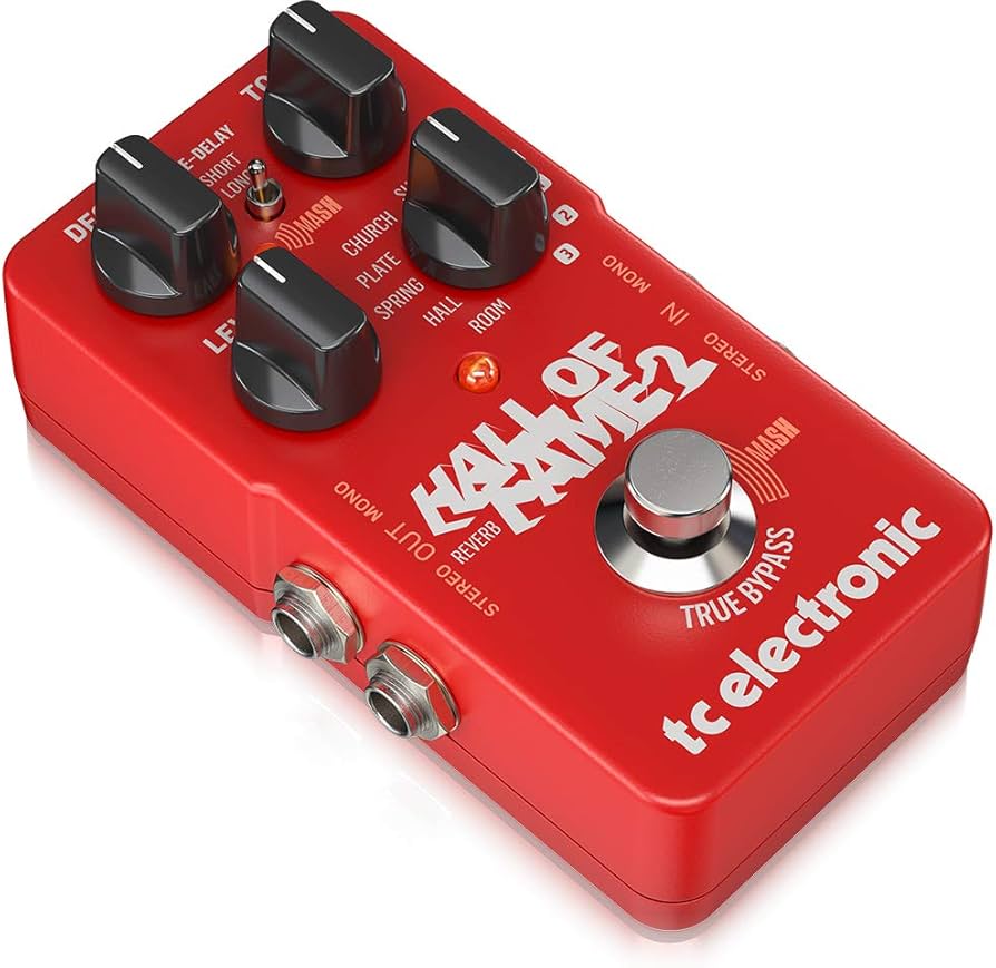 Amazon.com: TC Electronic Hall of Fame 2 Reverb Pedal : Everything