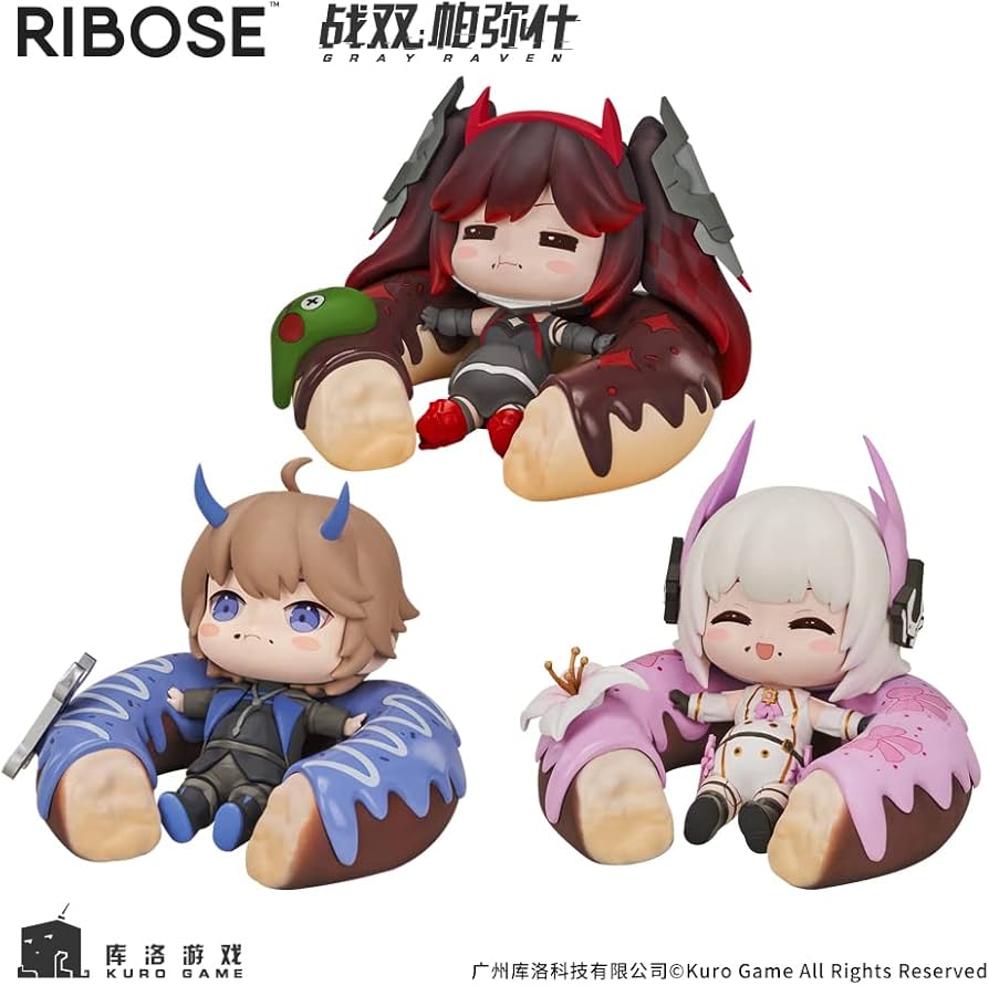 Amazon | RIBOSE 『パニシング グレイレイヴン』 まん丸構造体 3体