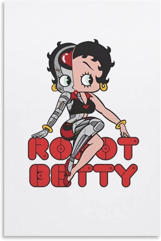 Amazon.co.jp: ベティちゃん アートポスター 飾り絵 かわいい