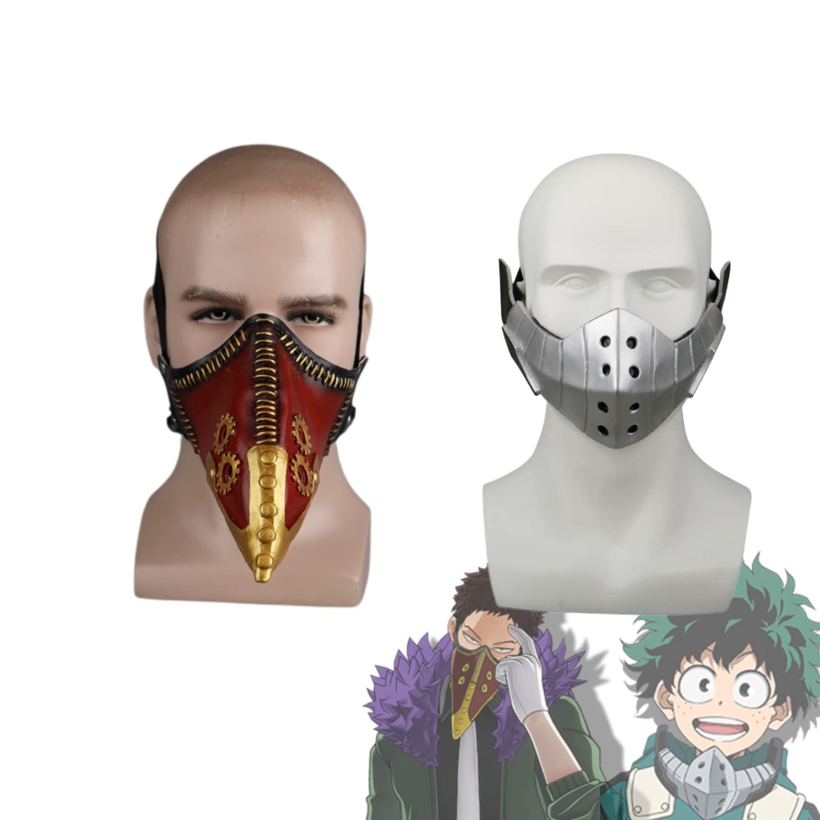 超貴重】僕のヒーローアカデミア 緑谷出久 デク マスクの中 プレイ