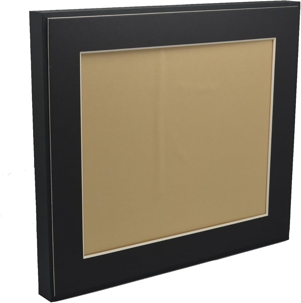 Amazon | FUJICOLOR 額縁 マットパネルDX 半切ノートリ 木製 ブラック