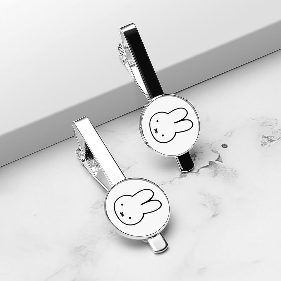 Amazon.co.jp: ネクタイピン 2本セット ミッフィー アクセサリー タイ