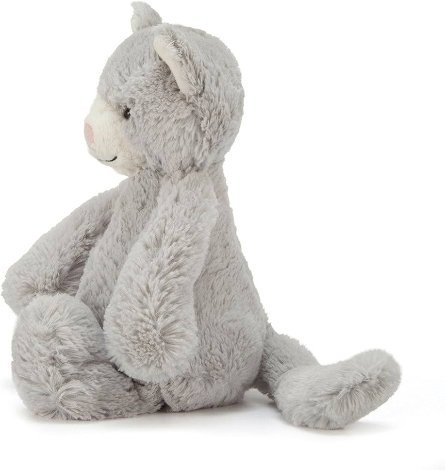 Amazon.co.jp: JELLYCAT Medium Bashful Kitty ネコ ぬいぐるみ : おもちゃ