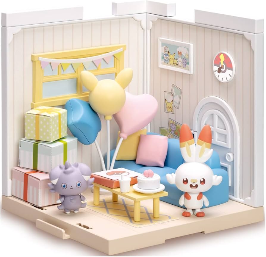 Amazon.com: Takara Tomy Plastic Pokemon Pokepiece House Lounge