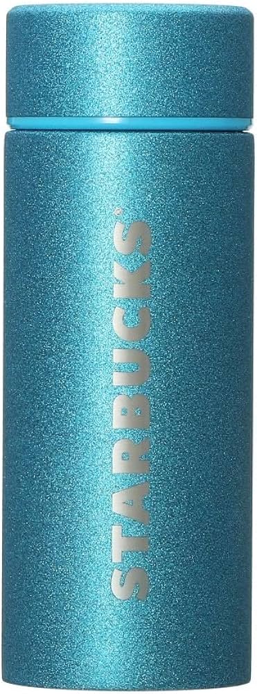 Amazon | スターバックス ステンレスボトルグリッターブルー355ml