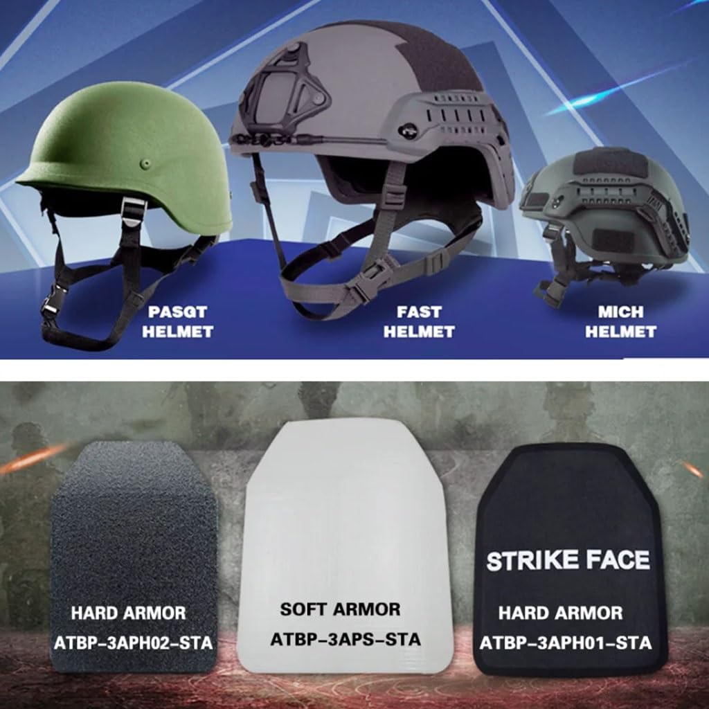 Amazon.co.jp: 装甲プレート NIJ III IV マルチカーブ弾道防弾プレート