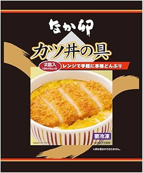 Amazon.co.jp: なか卯 カツ丼の具 4食（冷凍食品 レンジ） : 食品
