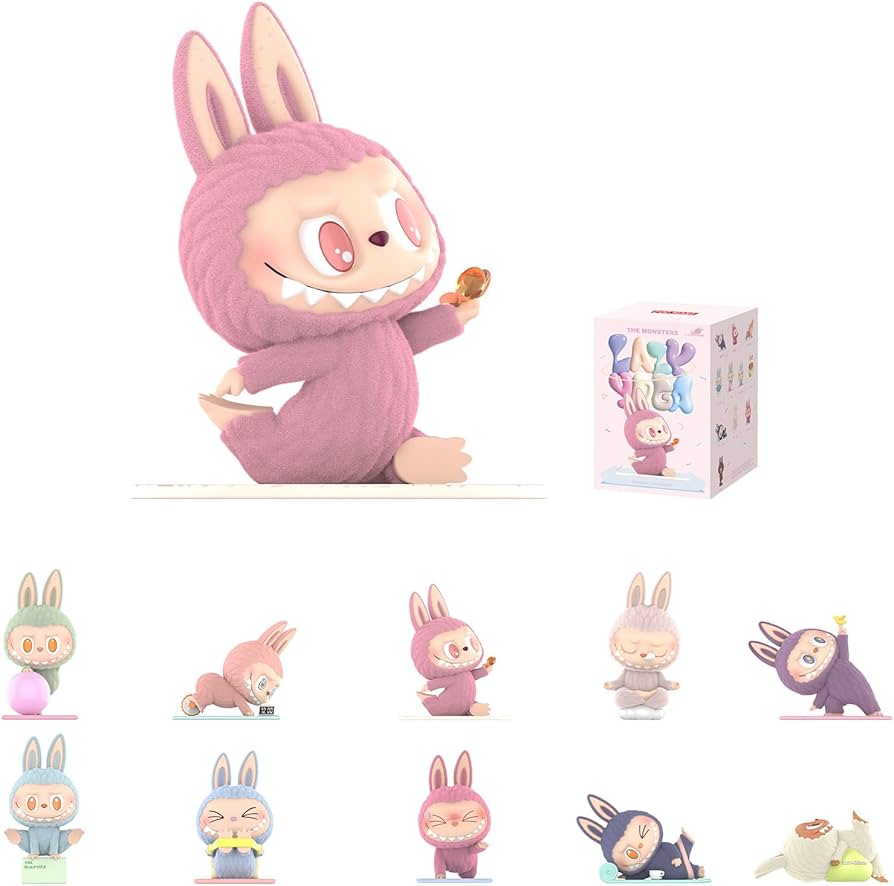 Amazon.co.jp: POP MART(ポップマート) The Monsters Lazy Yoga