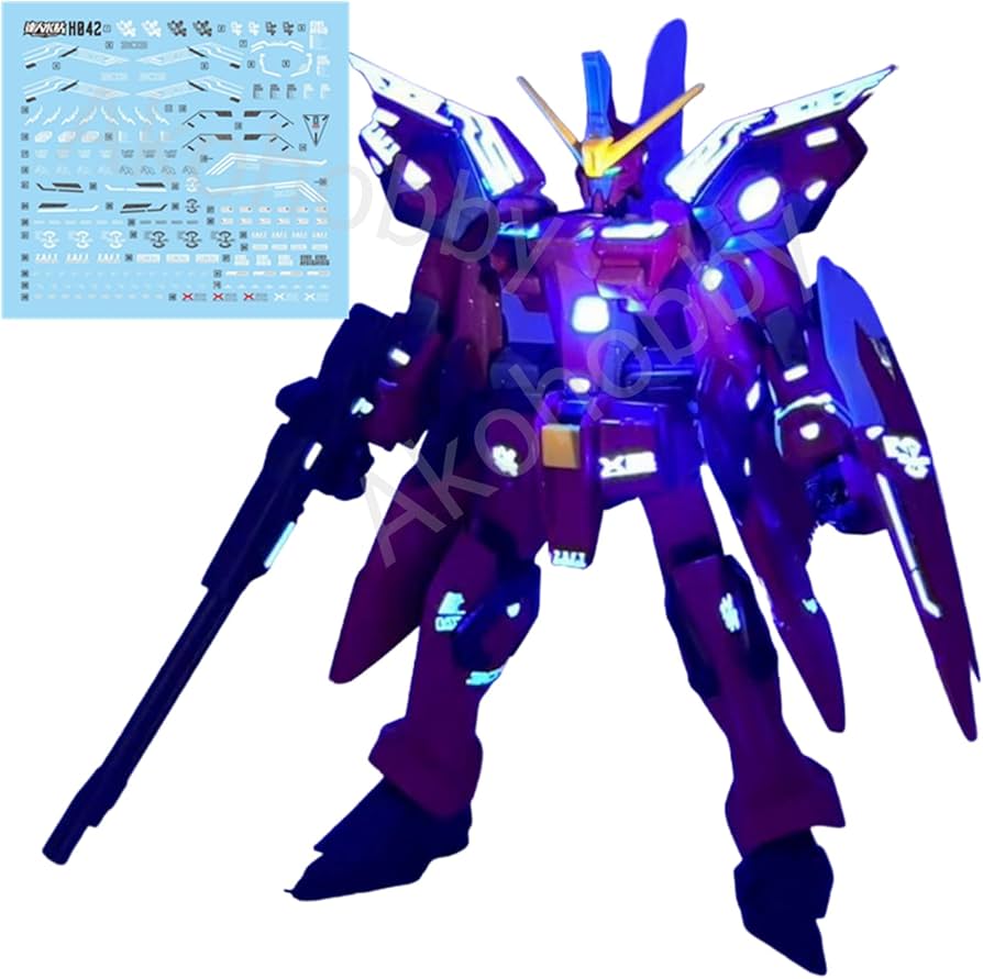 Amazon | HG イージスガンダム デカール 蛍光 水転写式 機動戦士