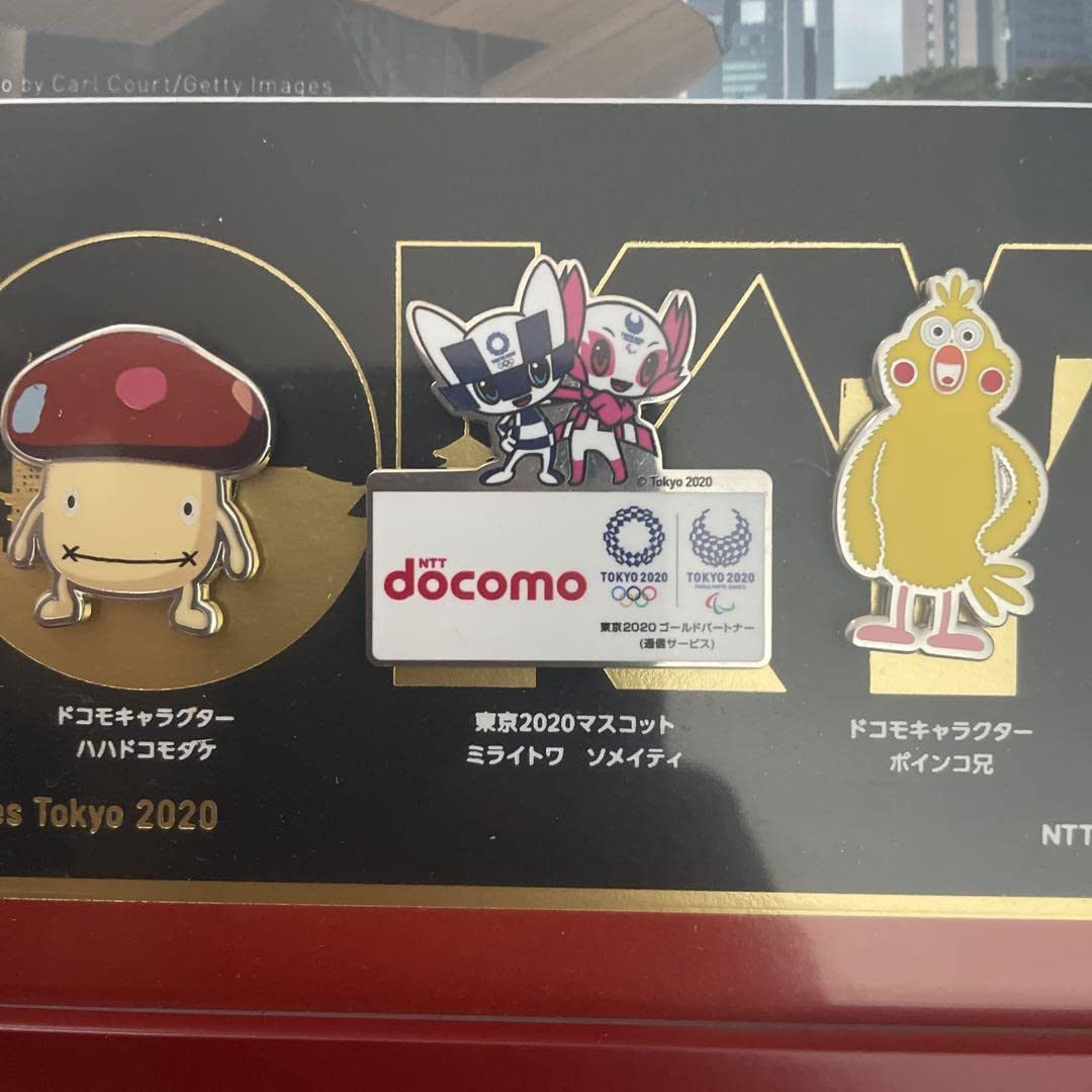 Amazon | 東京オリンピック ピンバッジ ピンズ 限定 docomo
