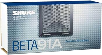 Amazon.com: Shure BETA 91A Kick Drum Microphone - Half-Cardioid