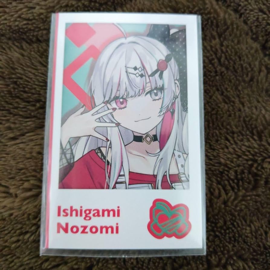 Amazon.co.jp: 石神のぞみ にじさんじ チェキ風カード : おもちゃ