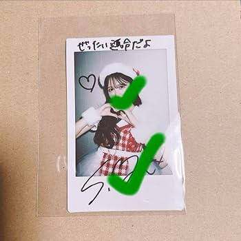 Amazon.co.jp: 櫻井優衣 サイン チェキ クリスマス FRUITS ZIPPER