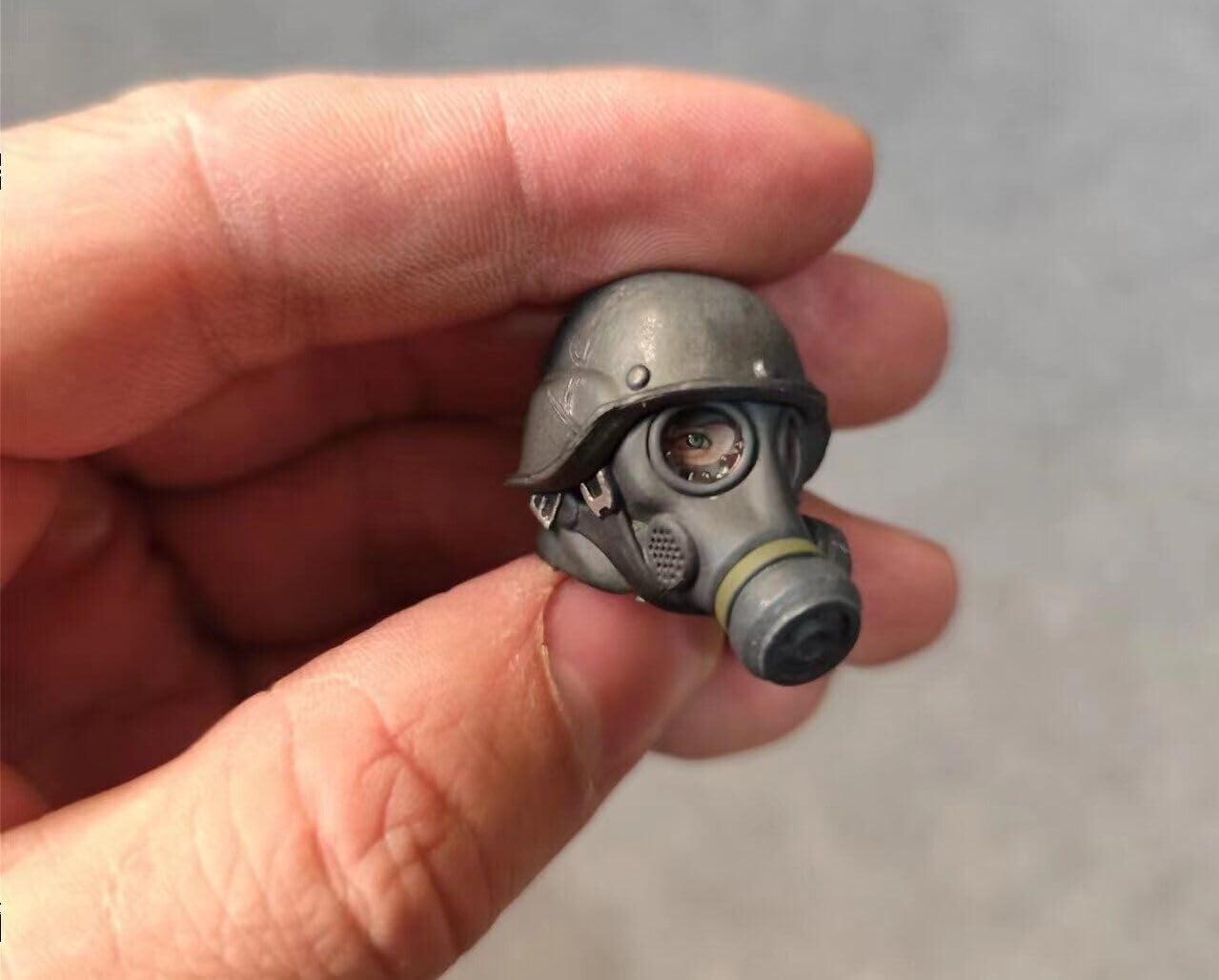 Amazon.co.jp: ximitoy 1/12スケール ガスマスク ヘッドスカルプト