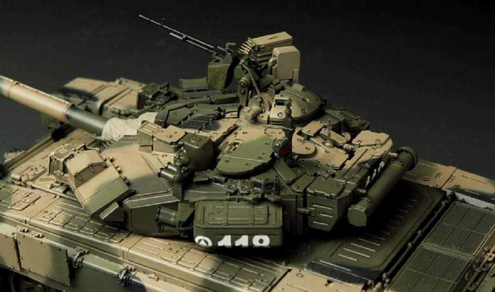 Amazon | モンモデル 1/35 ロシア軍 ロシア主力戦車 T-90A プラモデル