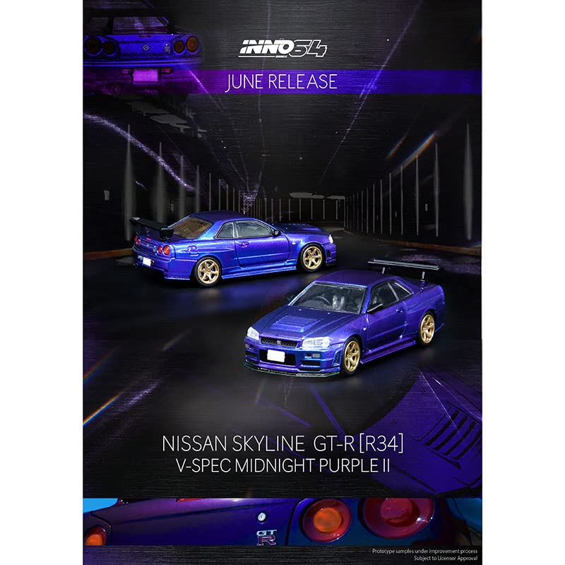 Amazon | Inno Models 1/64 ニッサン スカイライン GT-R (R34