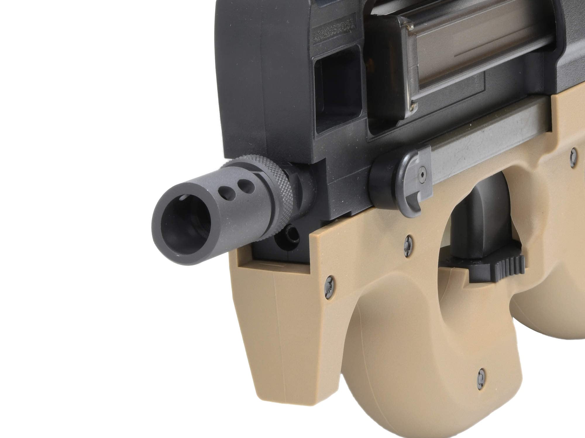Amazon.co.jp: CyberGun FN HERSTAL P90 GBB (JPversion) TAN [WE OEM