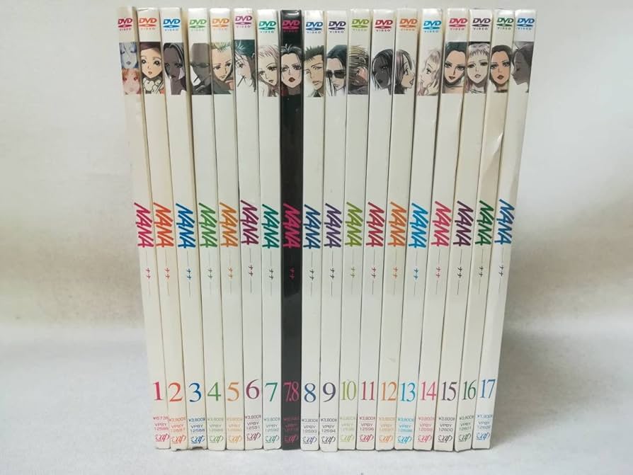 Amazon.co.jp: DVD ※15本未開封 『NANA-ナナ- 全18巻セット(7.8含む