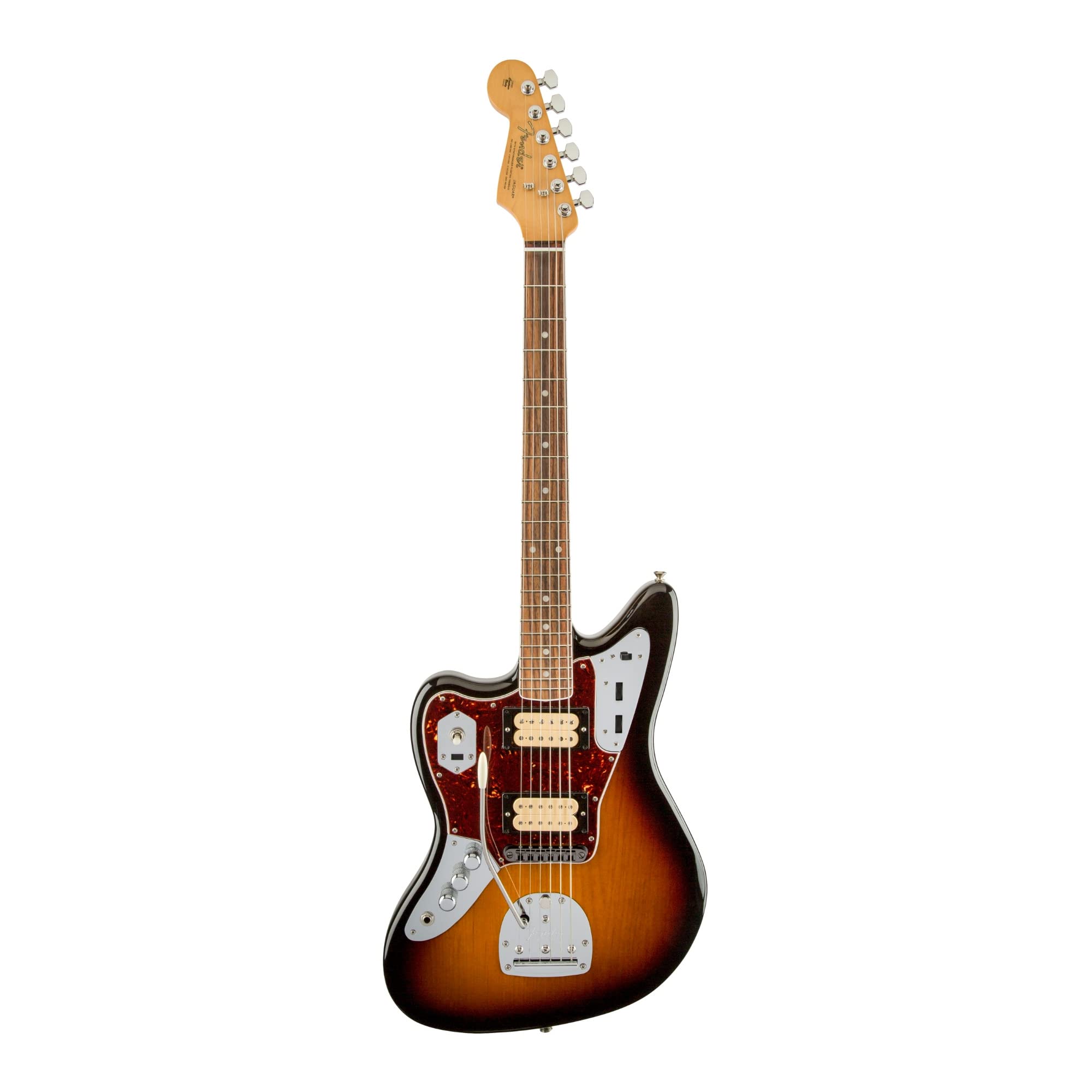 Amazon.com: Fender Kurt Cobain Jaguar LH NOS 3 Tone Sunburst Solid