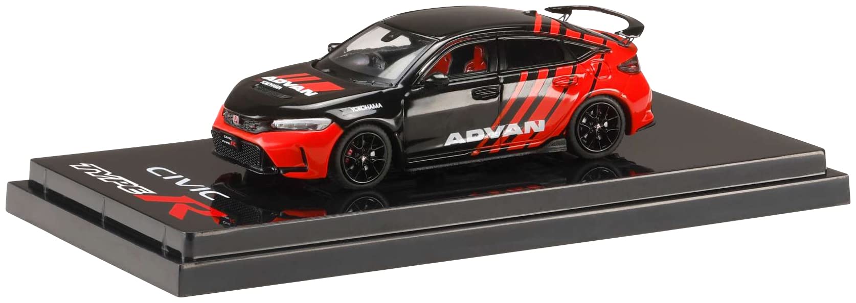 Amazon | ホビージャパン(HobbyJAPAN) 1/64 Honda CIVIC TYPE R (FL5
