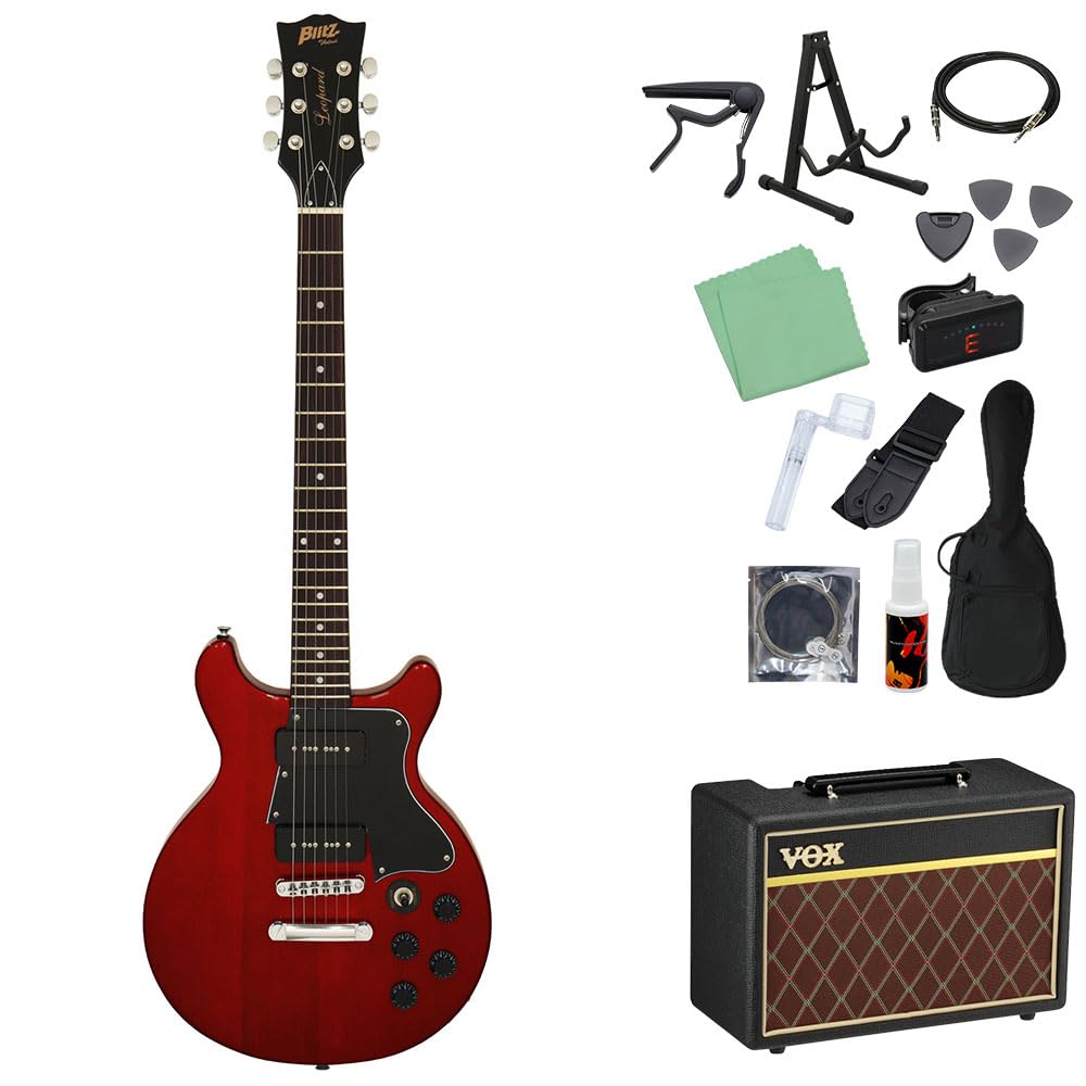 Amazon | Blitz by AriaProII BLP-SPL/DC エレキギター初心者14点