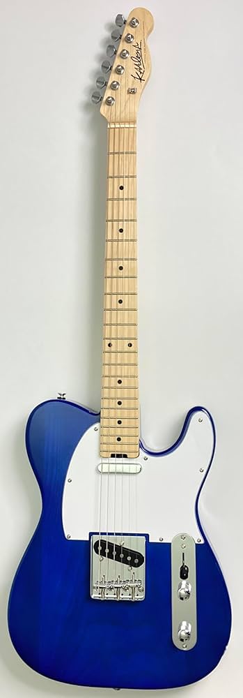 Amazon | Kaalena KA-TE/M See Thru Blue エレキギター カーレナ