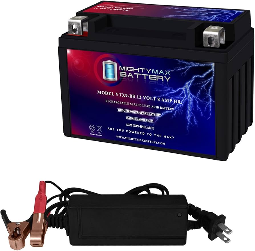 Amazon.com: Mighty Max Battery YTX9-BS Replaces PTX9BS Predator