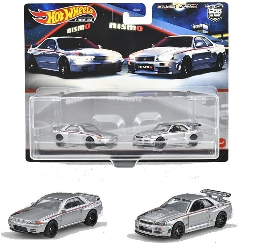 Amazon | ホットウィール(Hot Wheels) プレミアム 2パック 日産