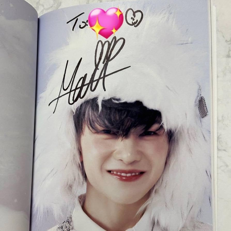 Amazon.co.jp: ZB1 ソクマシュー メテュ 直筆サイン : おもちゃ