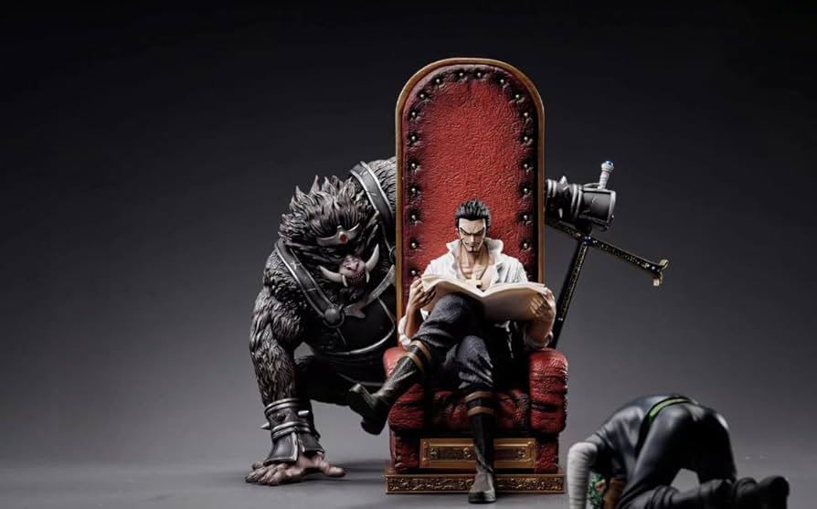 Amazon.co.jp: ロロノア・ゾロ 鷹の目のミホーク フィギュア 1/8