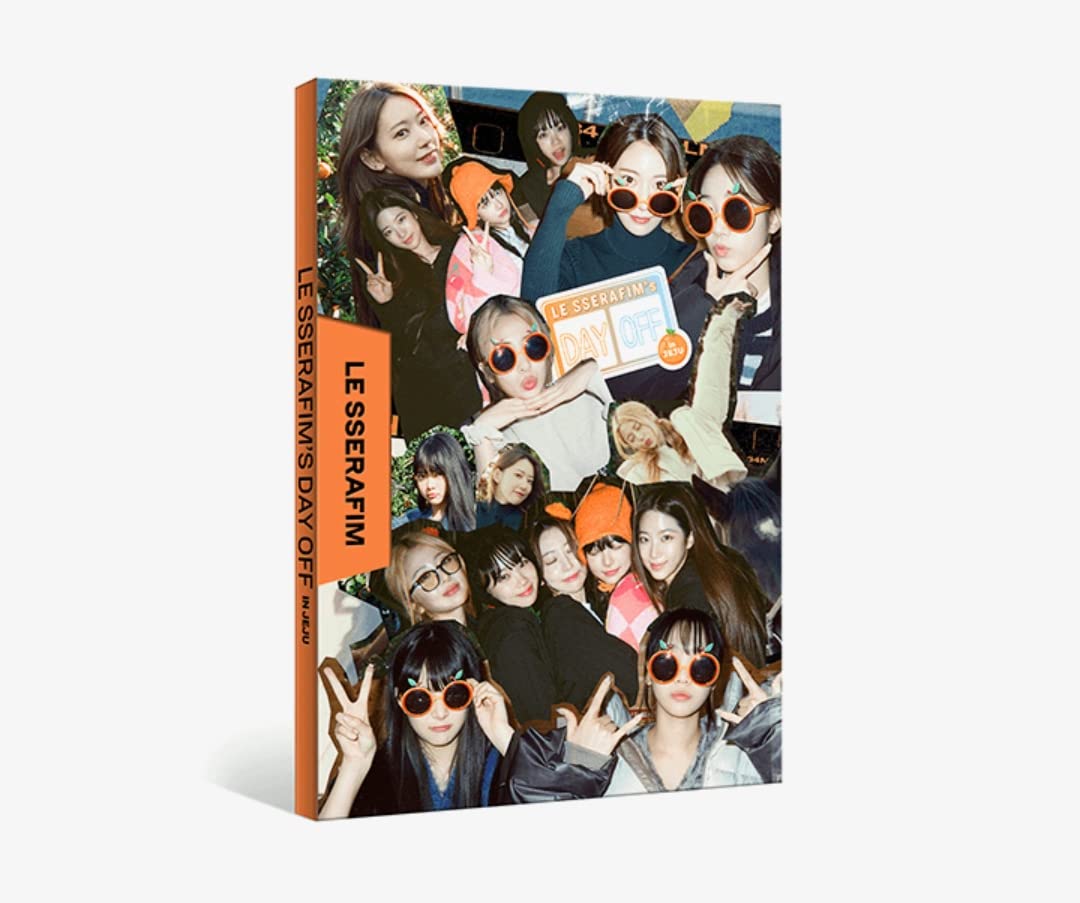 Amazon.com: Le Sserafim - Day off in Jeju Photobook WEVERSE Gift