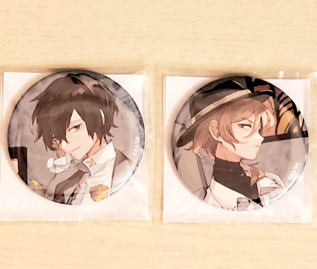 Amazon.co.jp: 文豪ストレイドッグス オンリーショップ 缶バッジ 中原