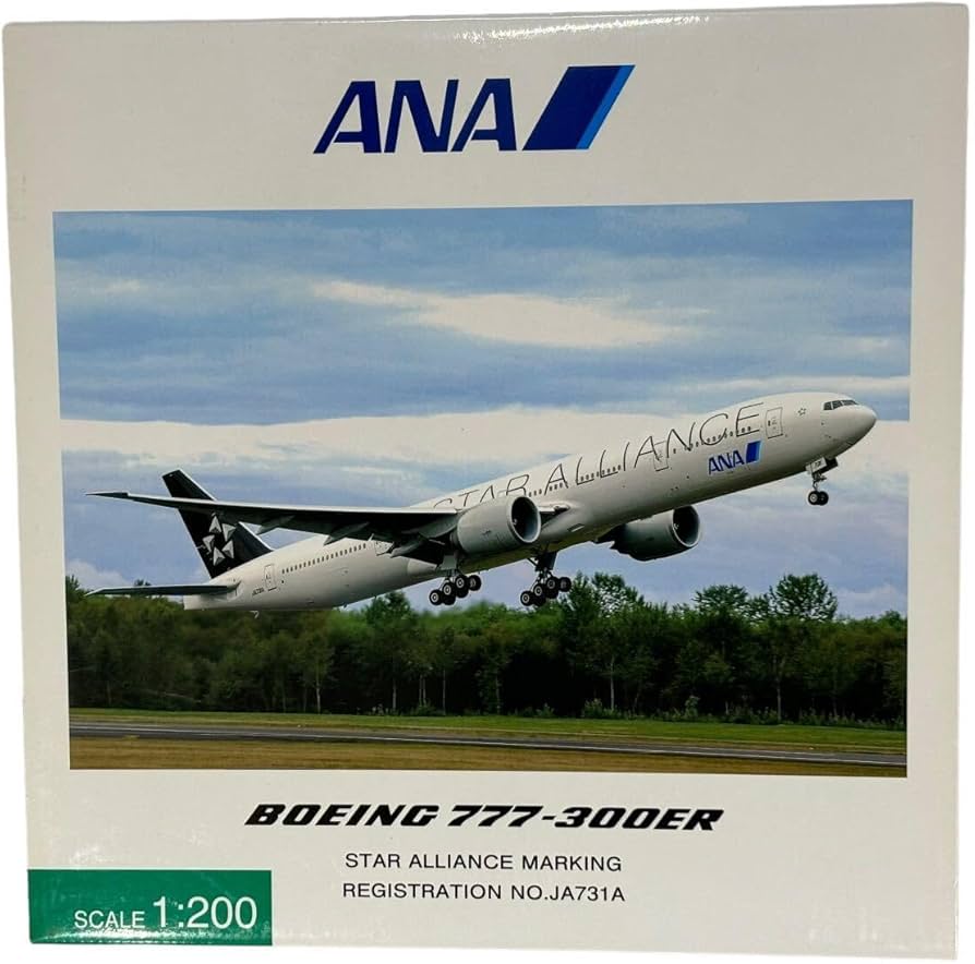 Amazon.co.jp: 廃盤ボーイング BOEI 777-300ER JA731A スター
