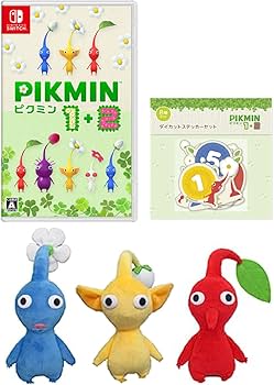 Amazon.co.jp: Pikmin 1+2(ピクミン 1+2) -Switch + 赤ピクミン・青