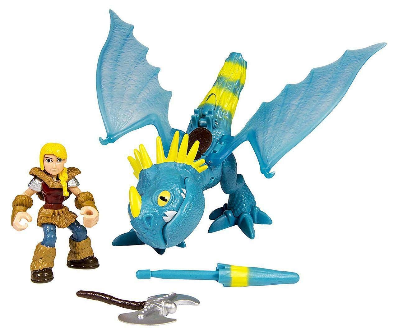 Amazon.com: DreamWorks Dragons, Stormfly and Astrid, Dragon with