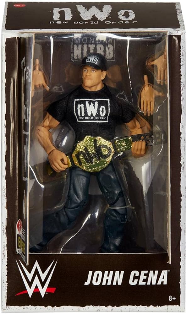 Amazon.co.jp: WWE Elite NWO John Cena Exclusive Wrestlemania 36