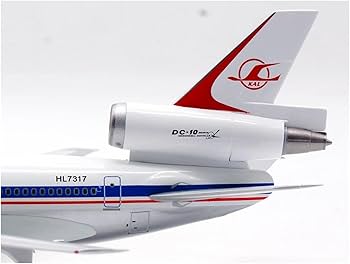Amazon.co.jp: 航空機 1:200 スケール B-DC10-KAL-0122P 飛行機 B