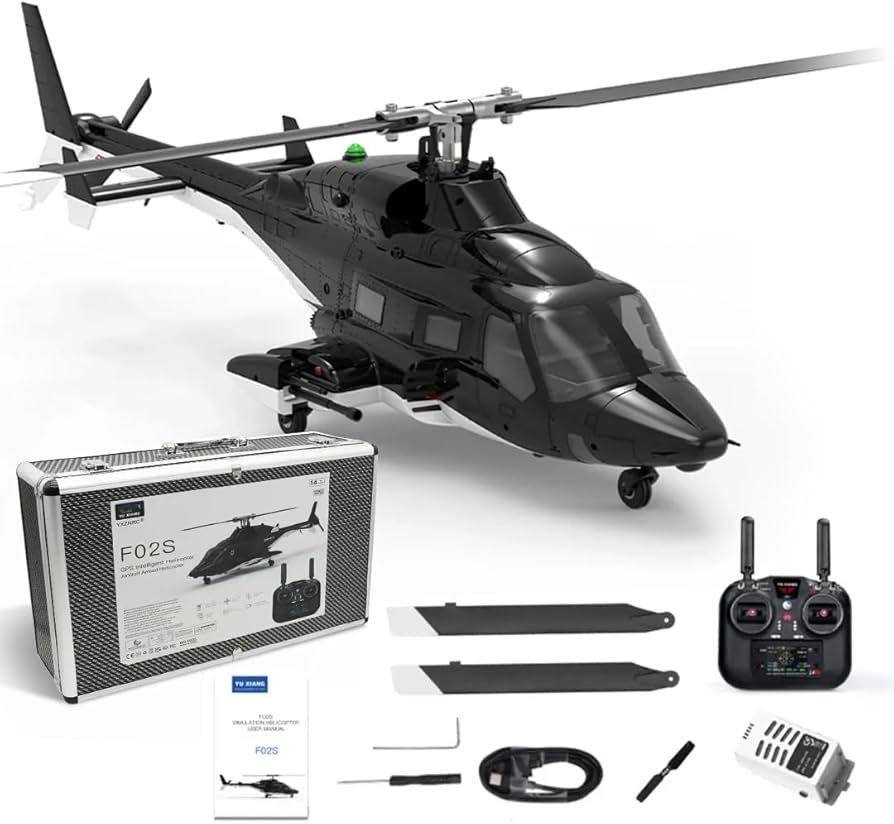 Amazon.com: Yu Xiang F02S AirWolf 1/34 Scale Electric RC